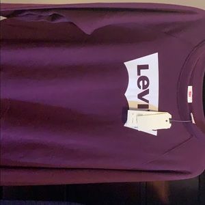 Maroon Levi sweatshirt